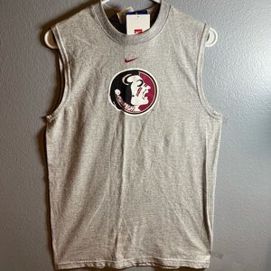 Nike FSU Football Men’s Muscle Tee NWT